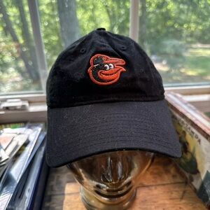 Baltimore Orioles New Era 9TWENTY Ball Cap Women's Black Adjustable MLB Cotton